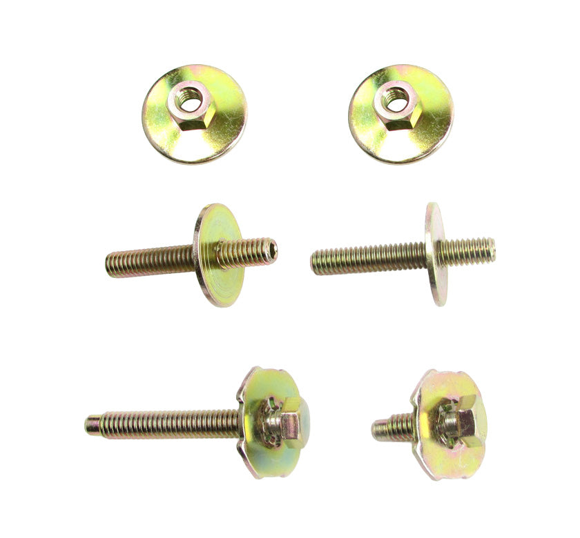 1965-1968 Ford Mustang Vent Window Frame Bolt Hardware Set 6pc