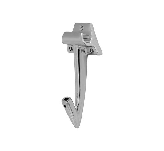 1964.5-1966 Ford Mustang Inside Rear View Mirror Arm Sunvisor Bracket Chrome