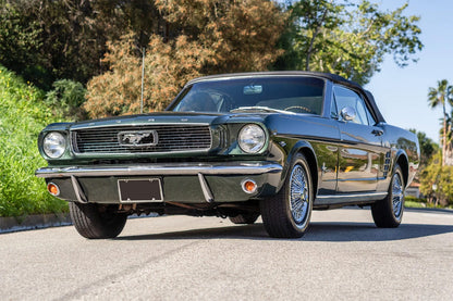 1966 Ford Mustang Standard Front Grille & Chrome Running Horse Emblem