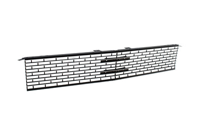 1966 Ford Mustang Standard Grille Stamped Aluminum Black & Silver