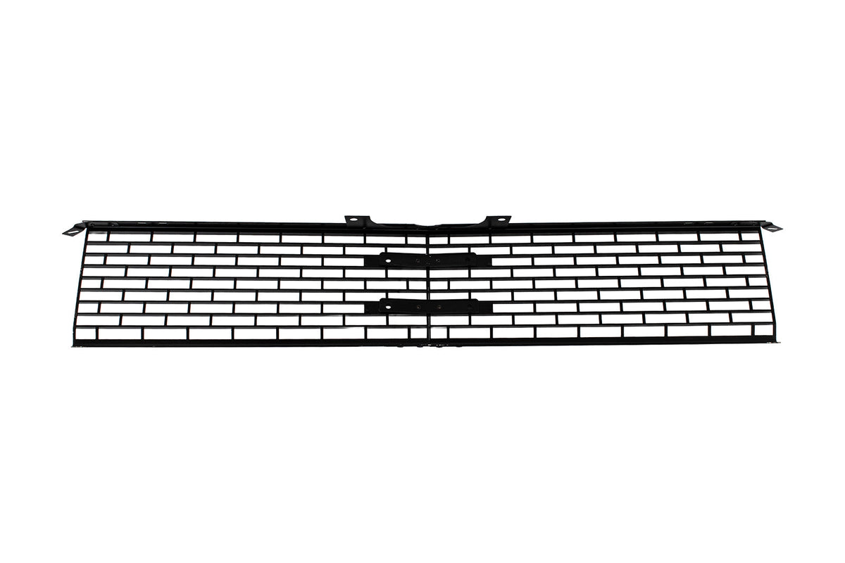 1966 Ford Mustang Standard Grille Stamped Aluminum Black & Silver
