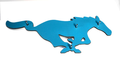 2005-2009 Ford Mustang Black Running Horse Front Grille & GT Fender Emblems