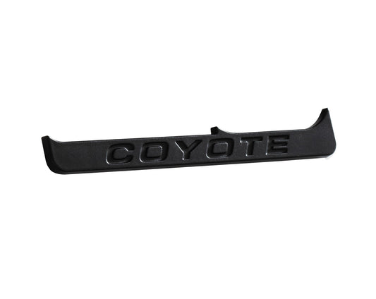 2015-2023 Mustang GT 5.0 V8 5" Coyote Black Fender Lower Emblem Accent