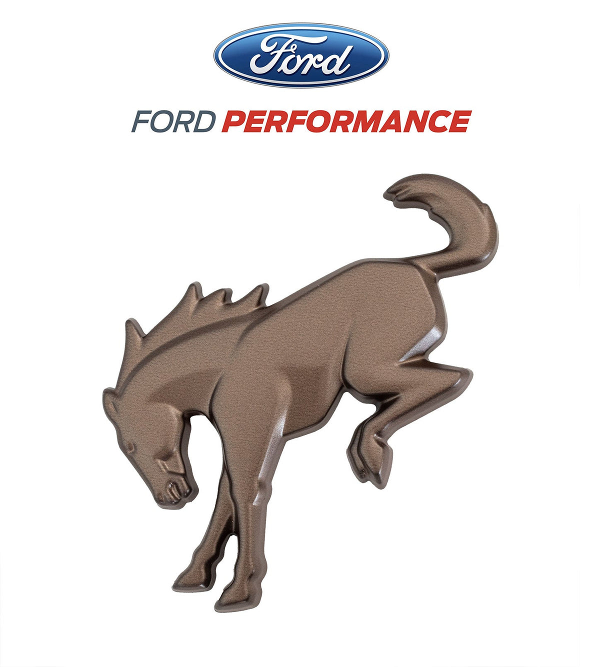 2021-2026 Bronco OEM M-1447-BEBR Sinister Bronze Rear Tailgate Emblem Overlay