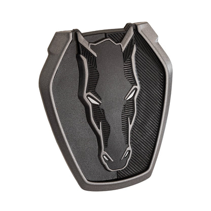 2024-2025 Ford Mustang GT Dark Horse OEM PR3Z-6342528-J Black Deck Lid Trunk Emblem 3.75"