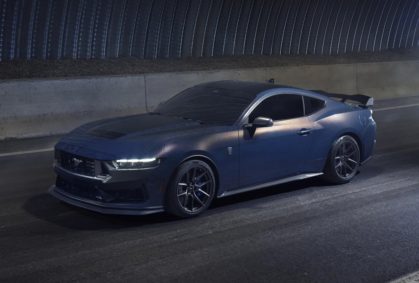 2024-2025 Ford Mustang GT Dark Horse OEM PR3Z-6342528-J Black Deck Lid Trunk Emblem 3.75"