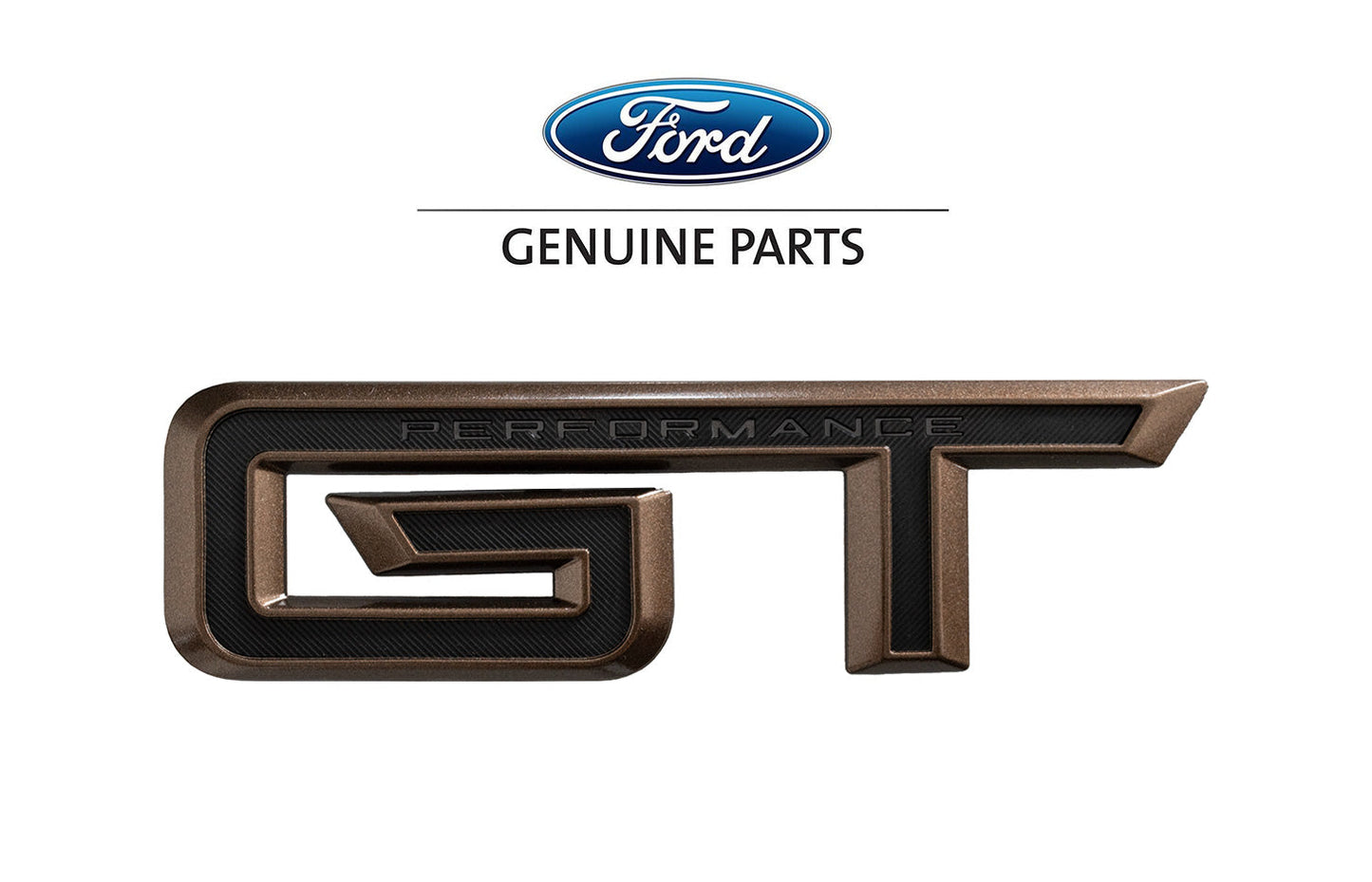 2024 Ford Mustang GT OEM PR3Z-6342528-E 6.5" Rear Deck Lid Emblem - Bronze