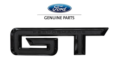 2024 Ford Mustang GT OEM PR3Z-6342528-G 6.5" Rear Deck Lid Emblem - Gloss Black