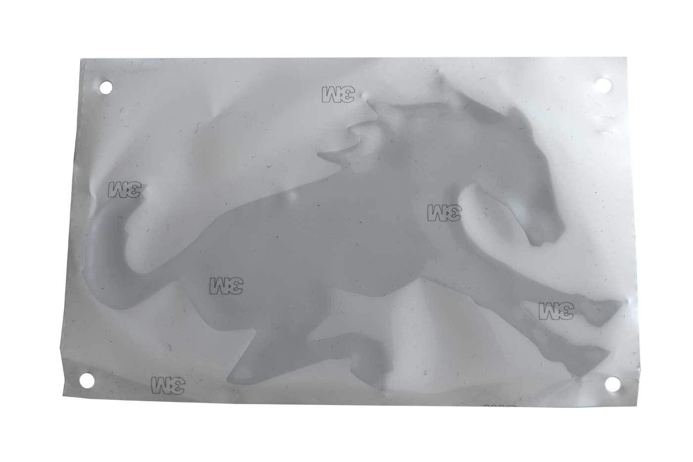 2021-2025 Ford Bronco OEM M-19007-BRS Spare Tire Tailgate Mount Carrier Kit