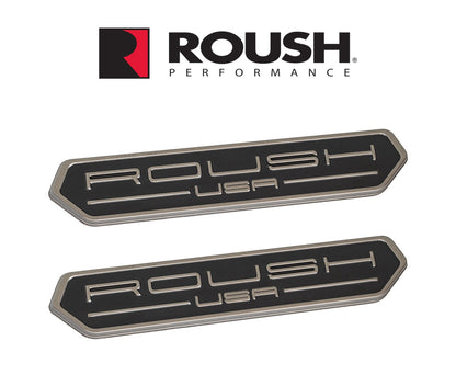 2021-2024 Ford Bronco Roush R Series 7.25" Fender Emblem Badges Pair