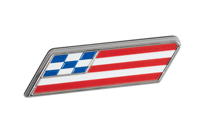 2015-2021 Ford Mustang Jack Roush Edition American Flag 3.75" Grille Emblem