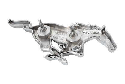 1973 Ford Mustang Chrome Running Horse Grille Emblem & Corral Trim