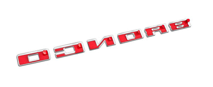 2021-2026 Bronco Ford Performance M-1447-BRD Red Grille Emblem Letter Overlays