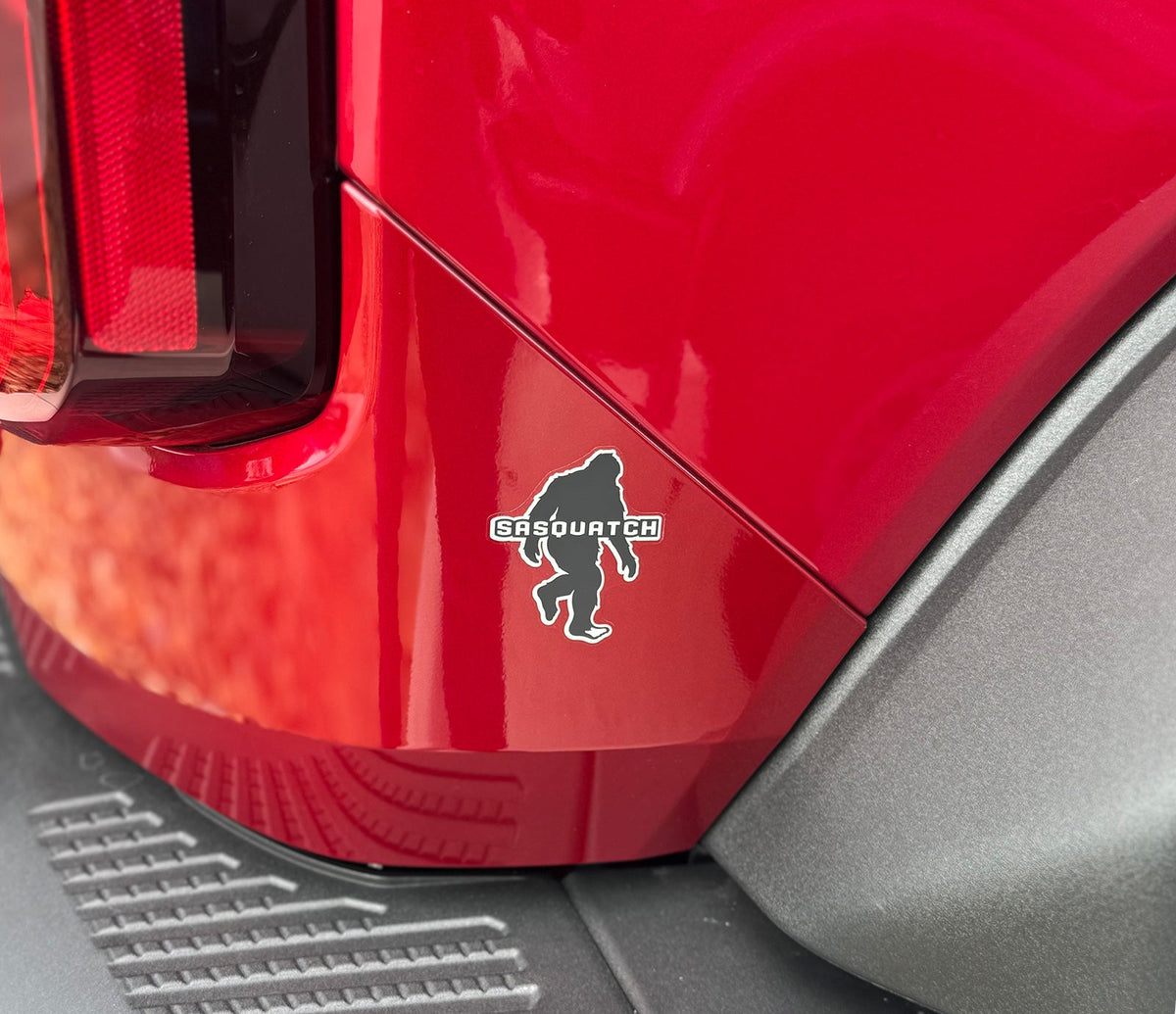 2021-2026 Ford Bronco Heritage OEM P2DZ-7820001-A Sasquatch Vinyl Decal Emblems Pair