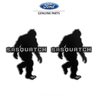 2021-2026 Ford Bronco Heritage OEM P2DZ-7820001-A Sasquatch Vinyl Decal Emblems Pair