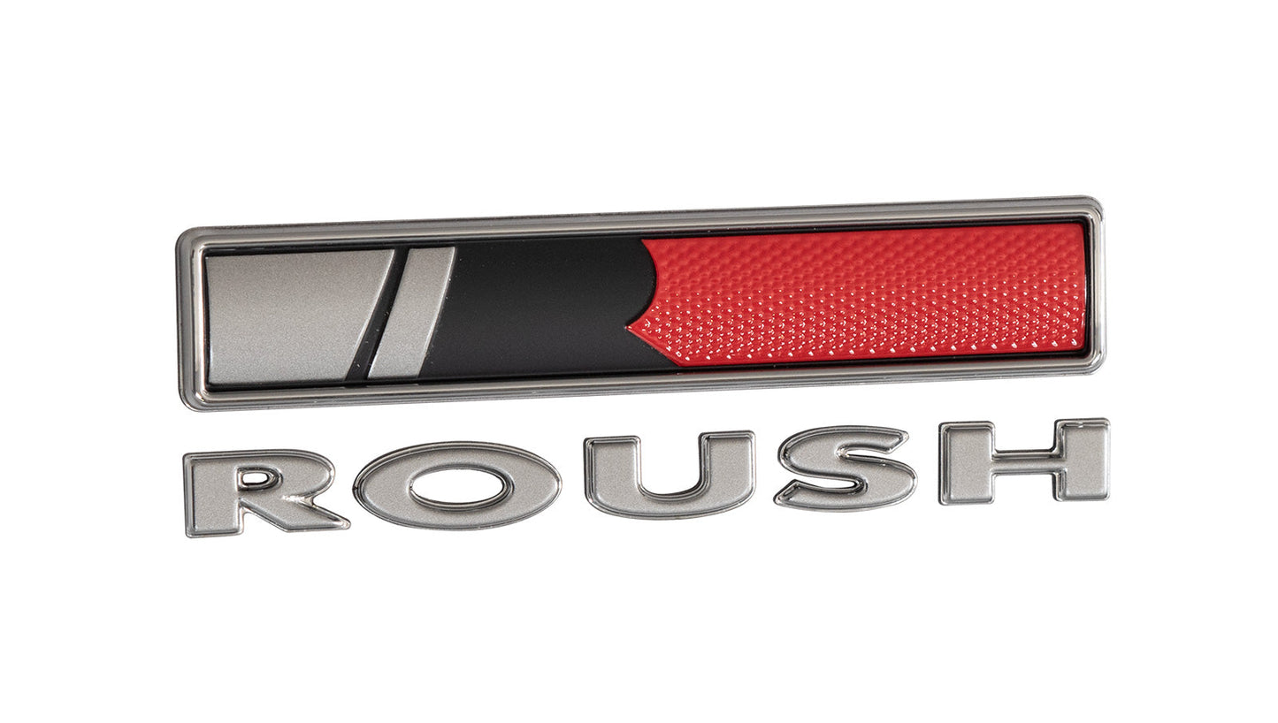 2015-2019 Ford Mustang Roush Stage 1 2 3 Fender Emblem Badge & Letters 4.25"