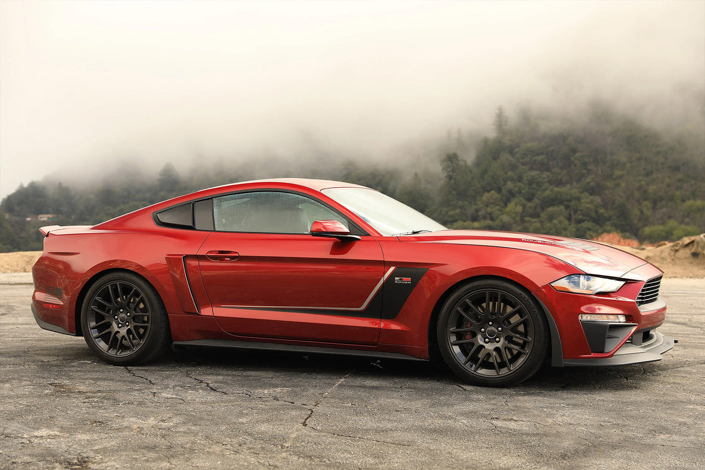 2015-2019 Ford Mustang Roush Stage 1 2 3 Fender Emblem Badge & Letters 4.25"