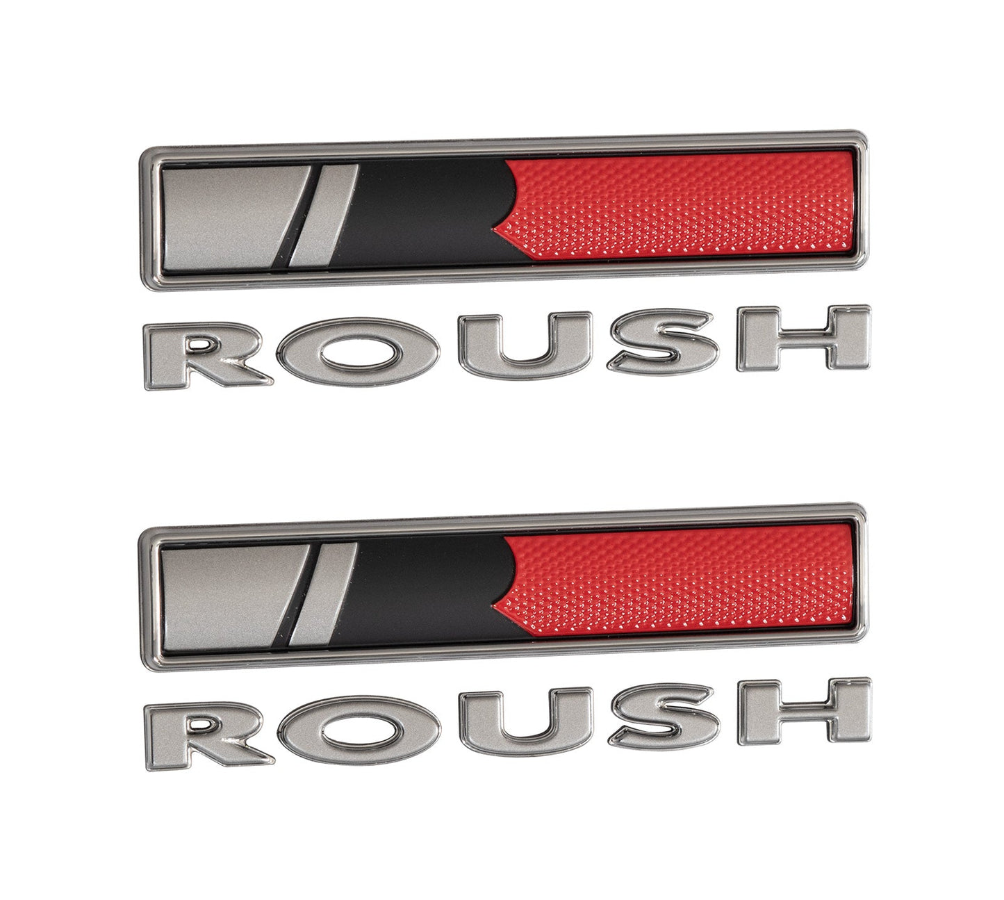 2015-2019 Ford Mustang Roush Stage 1 2 3 Fender Emblems Badges & Letters 4.25" - Pair