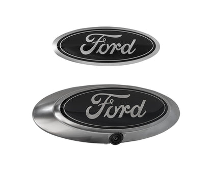 2022-2024 Maverick XL XLT Lariat OEM M-1447-MVBC Smoke Chrome Front & Rear Emblems