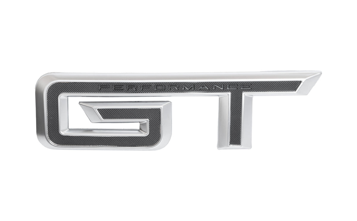 2024-2026 Ford Mustang GT OEM PR3Z-6342528-H Silver 6.5" Rear Deck Lid Emblem