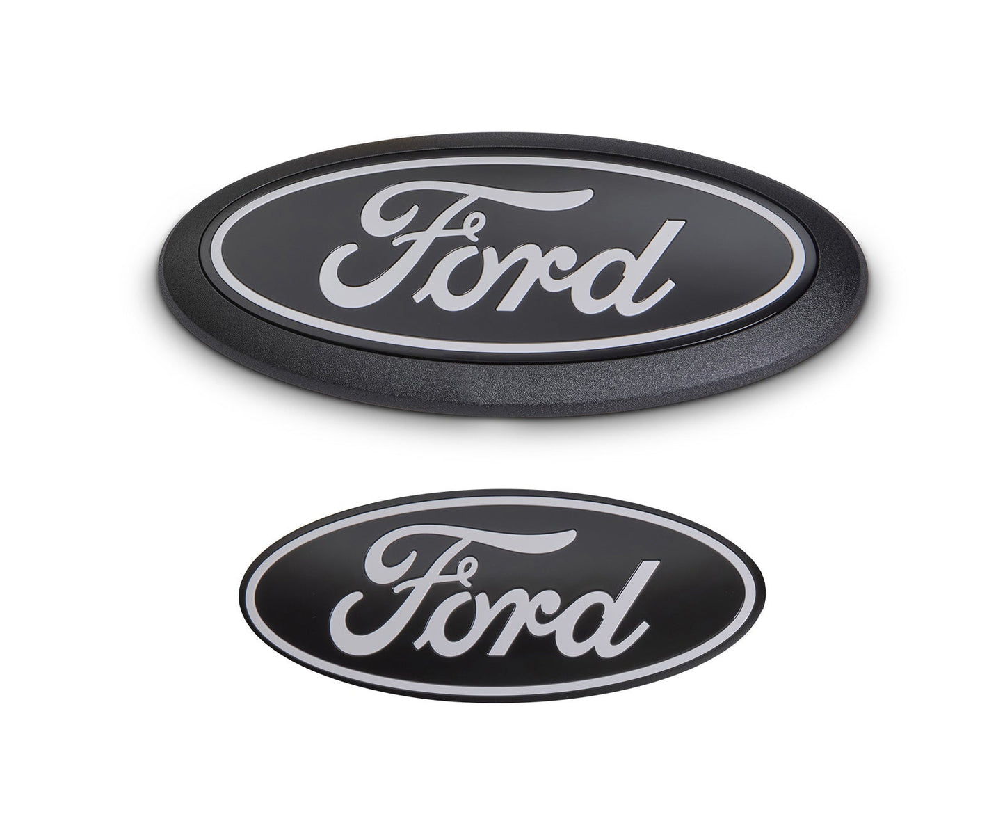 2024-2026 Ford F150 Without Camera OEM M-1447-F15B24 Front Grille Rear Tailgate Emblems Black