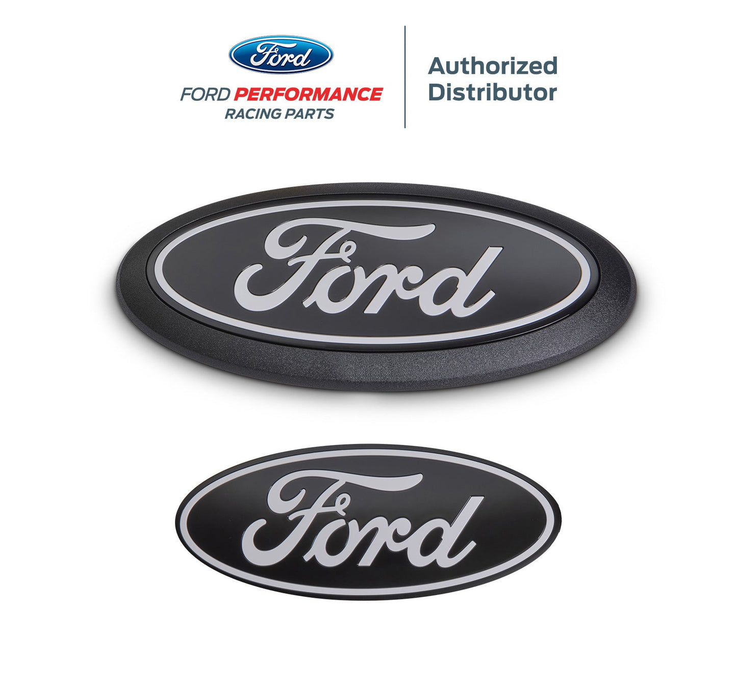 2024-2026 Ford F150 Without Camera OEM M-1447-F15B24 Front Grille Rear Tailgate Emblems Black