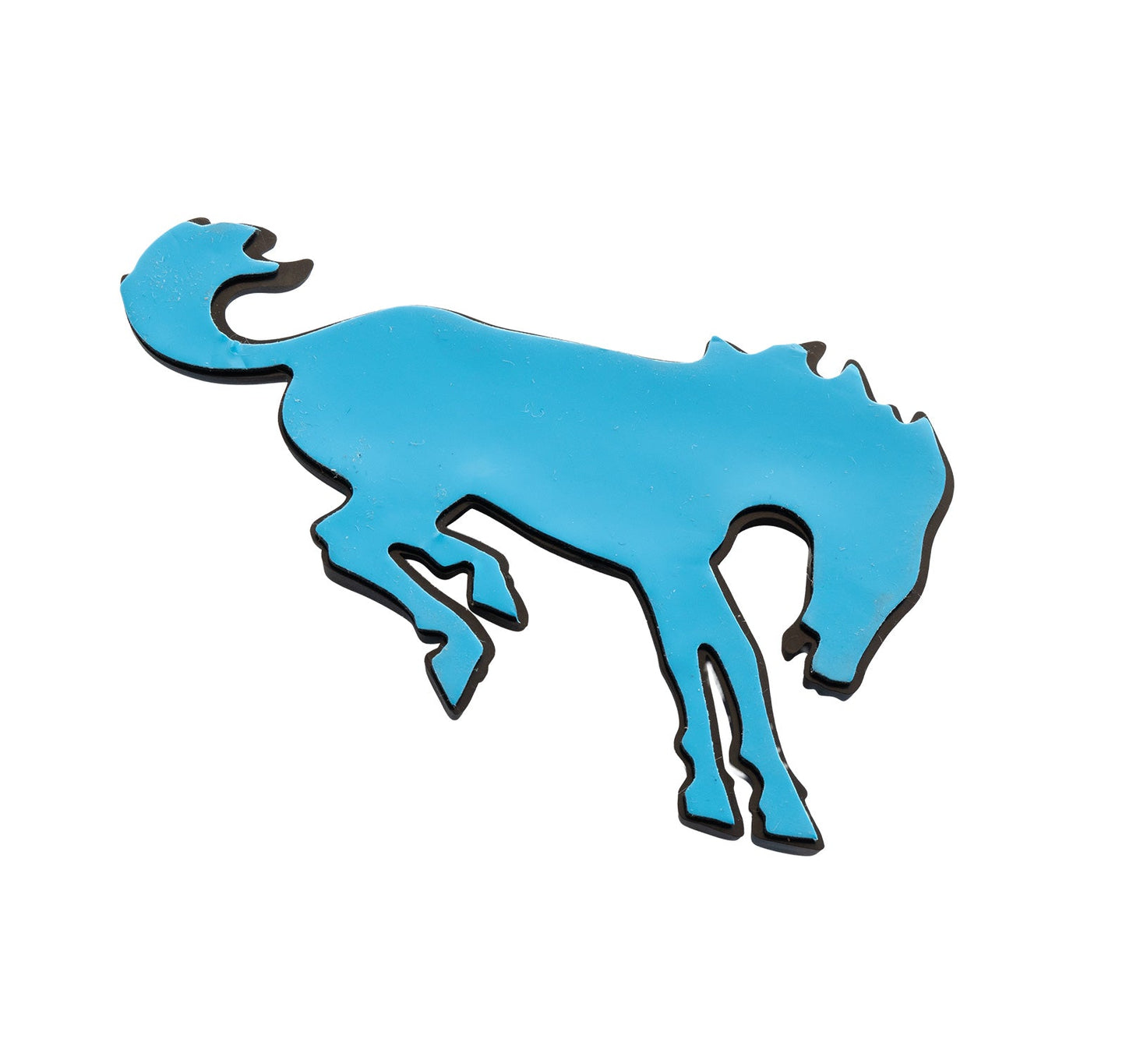 1980-1981 Ford Bronco 4" Chrome Bucking Bronco Fender Emblem Badge