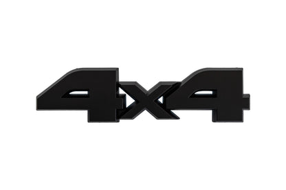 1987-1991 Ford Bronco Classic Style 5" 4x4 Emblem Matte Black Below Headlight