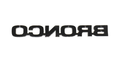 1980-1981 Ford Bronco Classic Style Chrome 8" Fender Emblem
