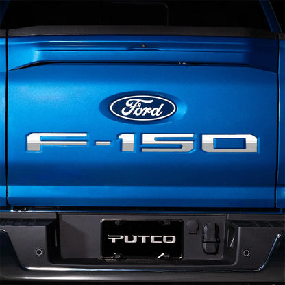 2024-2025 Ford F-150 OEM Pro-Access Tailgate Polished Stainless Letter Emblems
