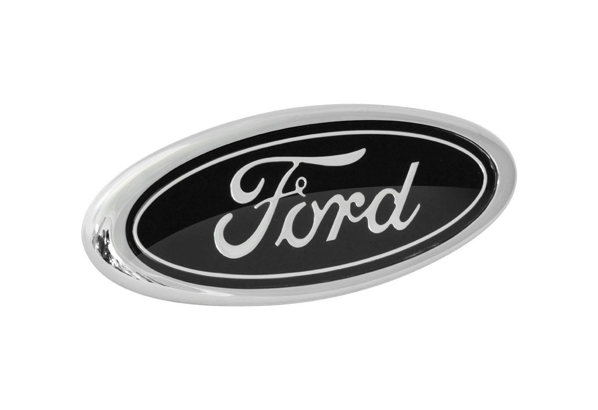 1983-1993 Mustang GT LX Rear Trunk Lid Black 4" Ford Oval Badge Emblem