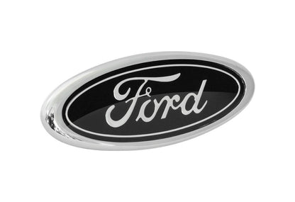 1983-1993 Mustang GT LX Rear Trunk Lid Black 4" Ford Oval Badge Emblem
