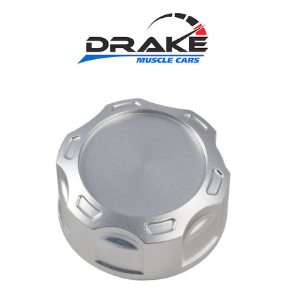 2018-2023 Ford Mustang GT & EcoBoost Billet Aluminum Engine Oil Cap Cover Silver