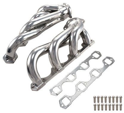 1986-1993 Mustang 5.0 V8 302 Polished T304 Stainless Steel Shorty Short Headers