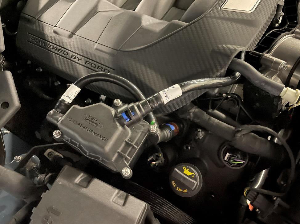 2024 Ford Mustang 5.0L GT & Dark Horse OEM M-6766-A50D LH & RH Engine Oil Air Separators Pair