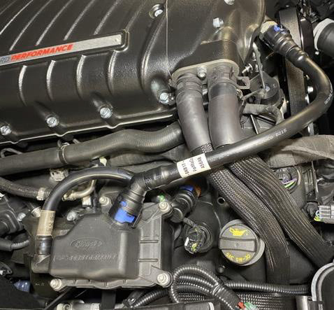 2024-2025 Ford Mustang 5.0L GT & Dark Horse w/ Supercharger Engine Air Oil Separator LH & RH