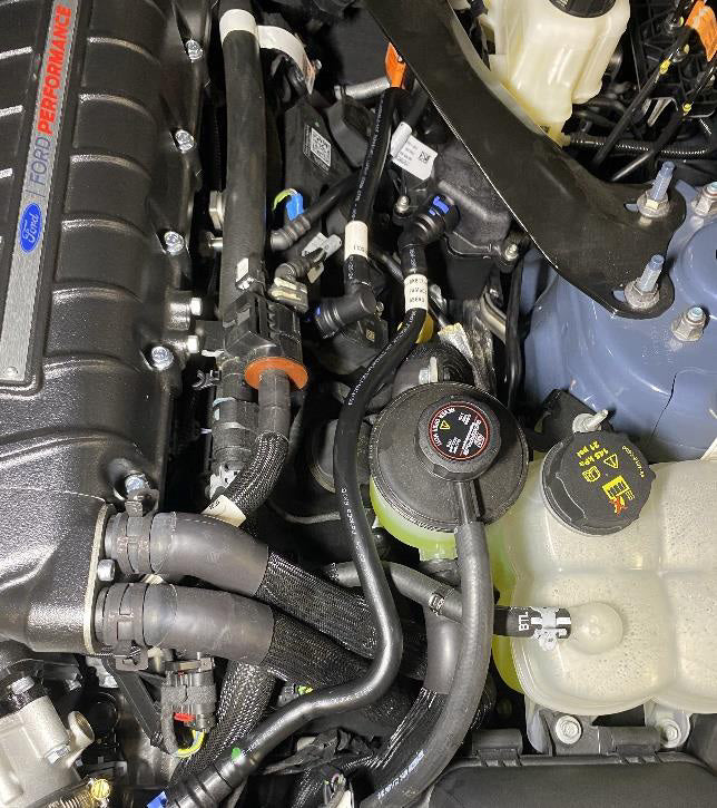 2024-2025 Ford Mustang 5.0L GT & Dark Horse w/ Supercharger Engine Air Oil Separator LH & RH