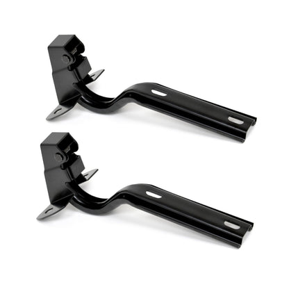 1979-1993 Ford Mustang Black Complete Hood Lift Hinges Pair LH RH