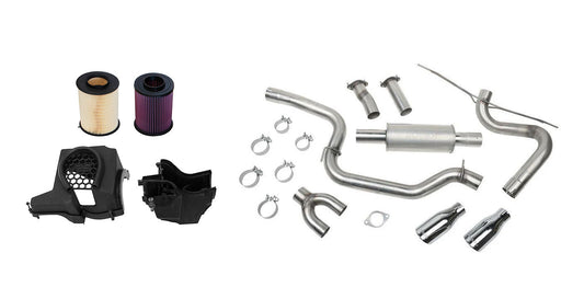 2013-2018 Ford Focus ST Cat Back Exhaust & Cold Air Engine Intake Kit