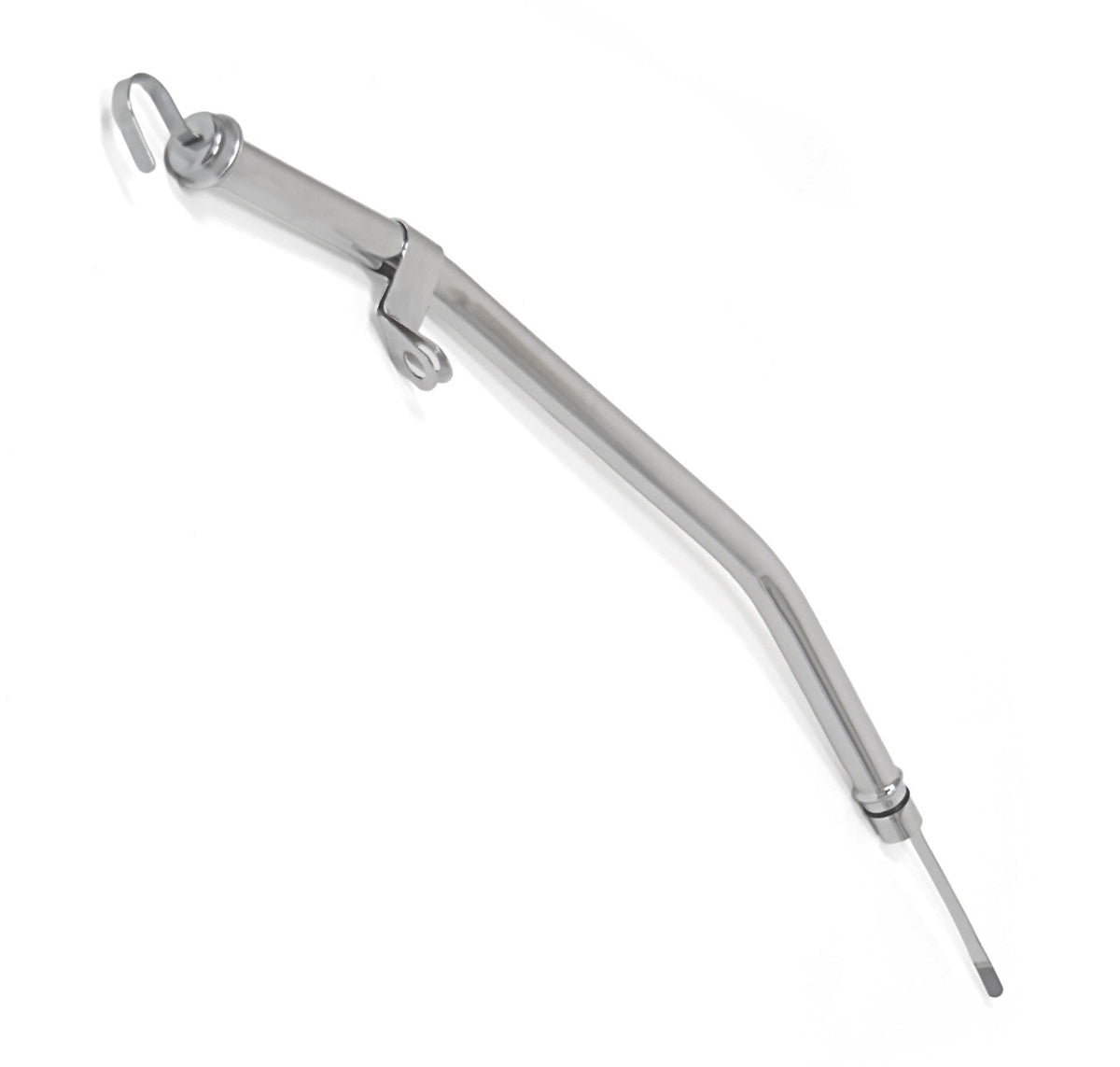 1967-1970 Mustang 390 428 C6 Transmission Chrome Engine Oil Dipstick & Tube