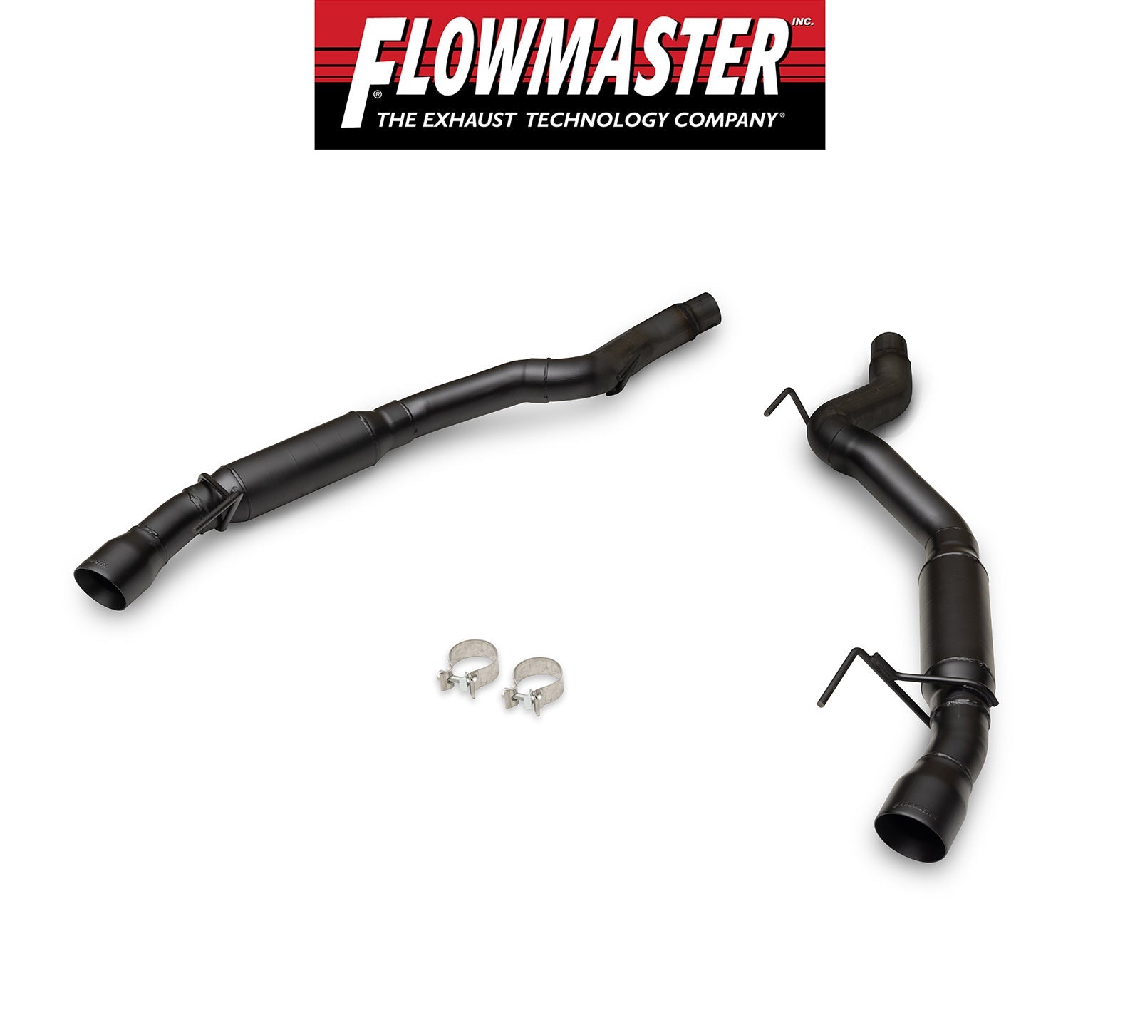 2024 Ford Mustang Flowmaster 818160 Outlaw Axle Back Exhaust System w/ 4" Black Dual Tips