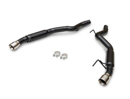 2024-2025 Mustang Flowmaster 818163 Outlaw Axle Back Exhaust Polished Dual Tips