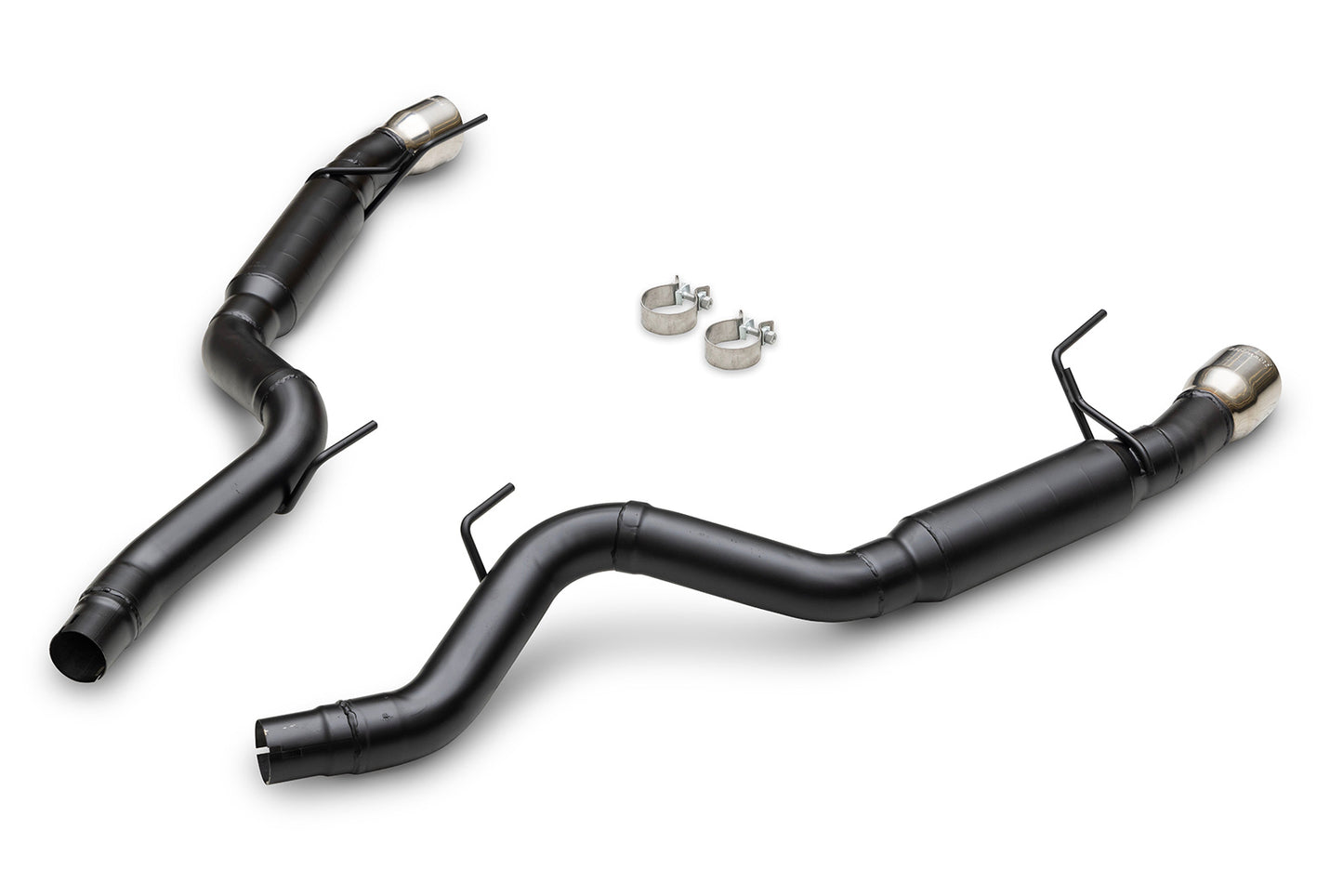 2024-2025 Mustang Flowmaster 818163 Outlaw Axle Back Exhaust Polished Dual Tips