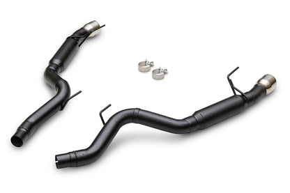 2024-2025 Mustang Flowmaster 818163 Outlaw Axle Back Exhaust Polished Dual Tips