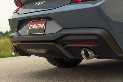 2024-2025 Mustang Flowmaster 818163 Outlaw Axle Back Exhaust Polished Dual Tips