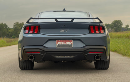 2024-2025 Mustang Flowmaster 818163 Outlaw Axle Back Exhaust Polished Dual Tips