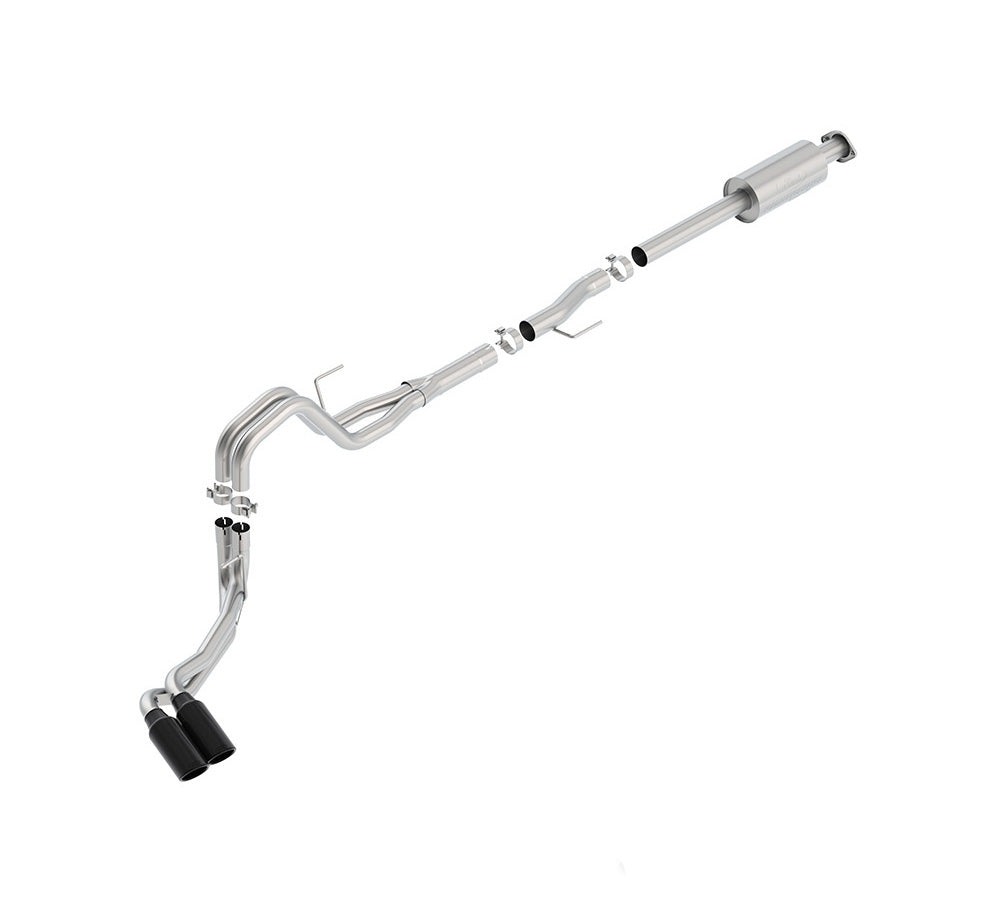 2015-2020 F-150 2.7 3.5 5.0 Ford Performance Cat-Back Extreme Dual Side Exit Exhaust System w/ Black Tips