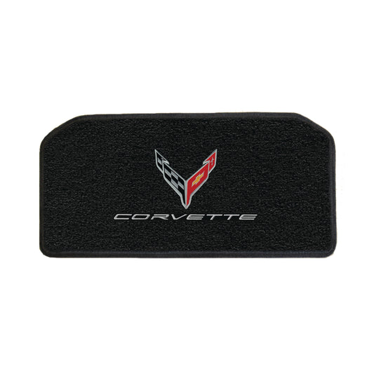 2020-2023 C8 Ultimat Front Trunk Mat w/ Corvette Crossed Flags Logo