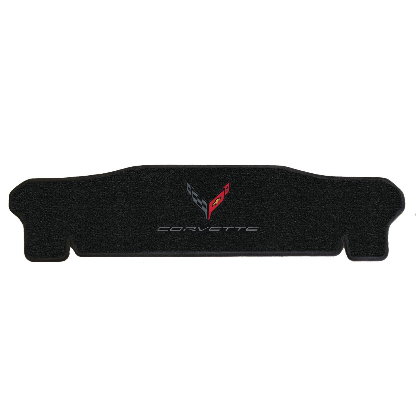 2020-2023 C8 Coupe Rear Trunk Cargo Mat w/ Black Corvette Crossed Flags Logo