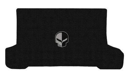 2014-2019 C7 Corvette Convertible Jet Black Rear Trunk Mat - Jake Skull Logo